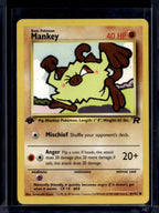 Mankey (Team Rocket - 1st Edition) 61/82 Raw