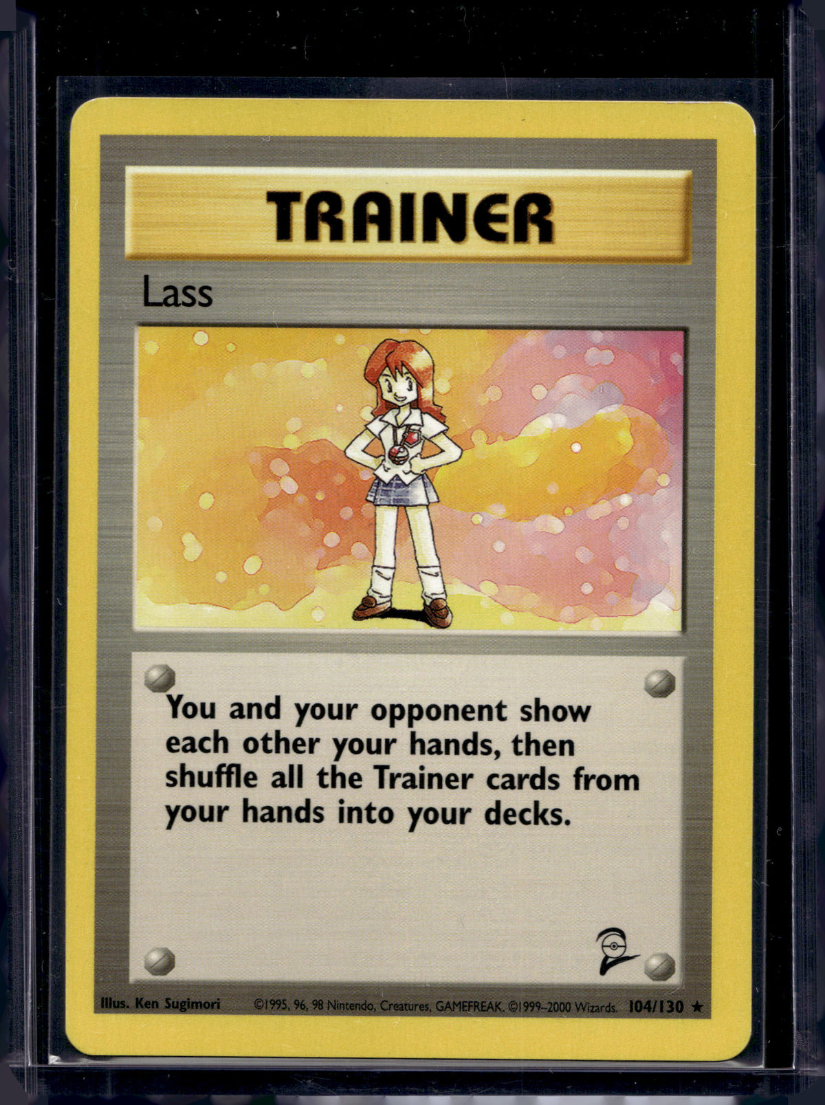 Lass (Base Set 2 - Unlimited) 104/130 Raw