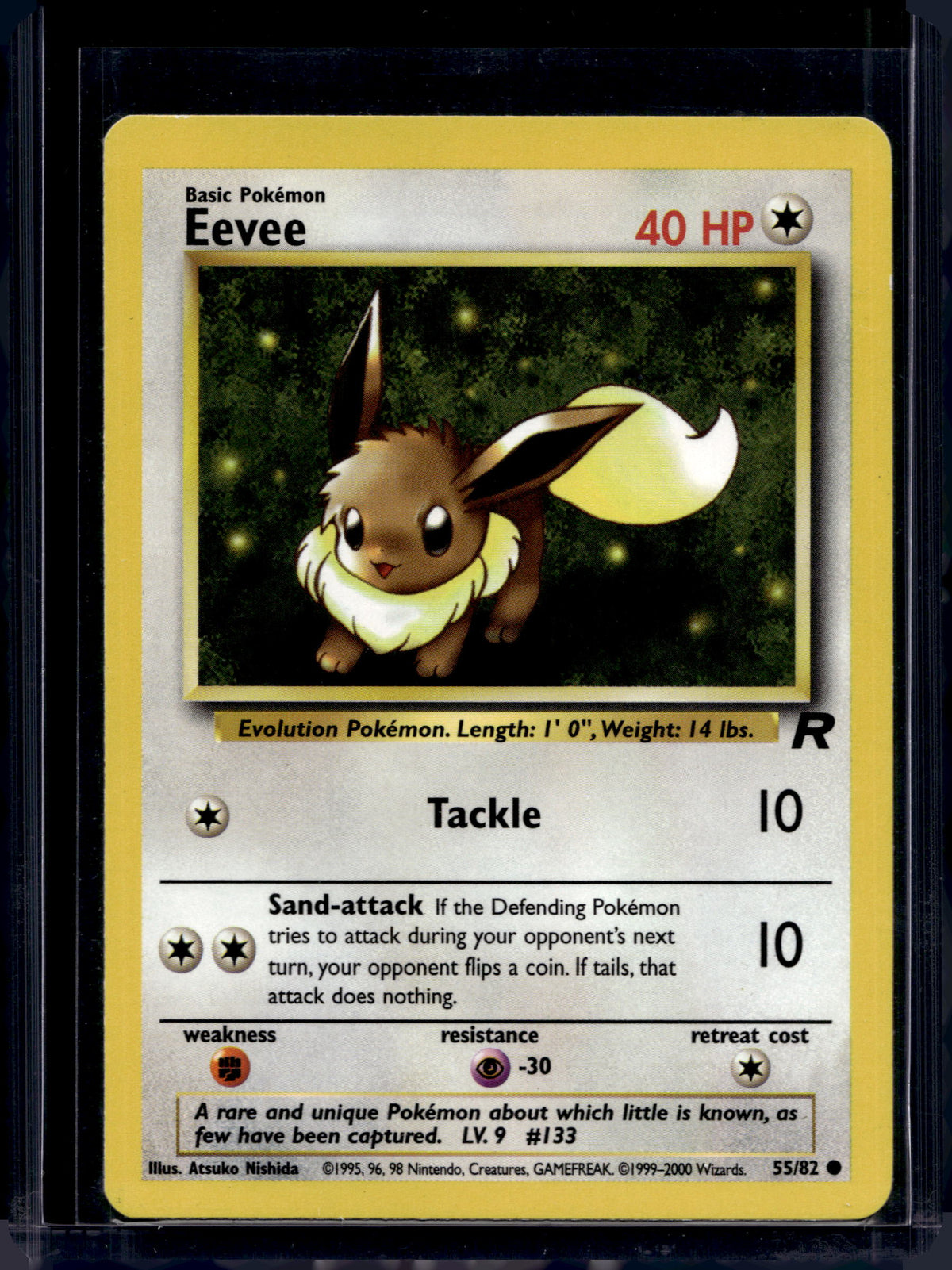 Eevee (Team Rocket) 55/82 Raw