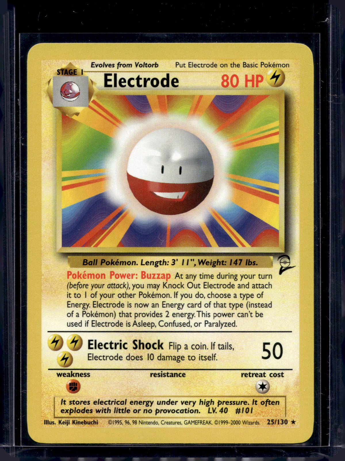Electrode (Base Set 2 - Unlimited) 25/130 Raw