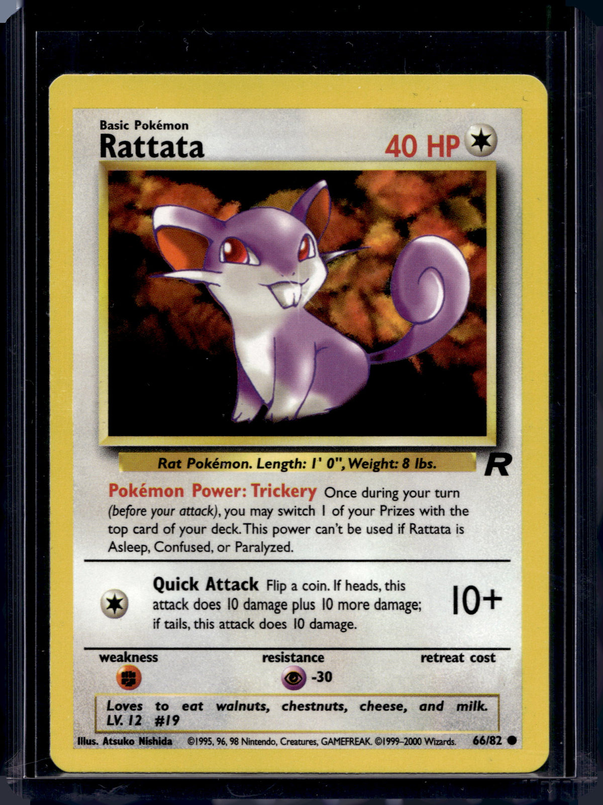 Rattata (Team Rocket) 66/82 Raw