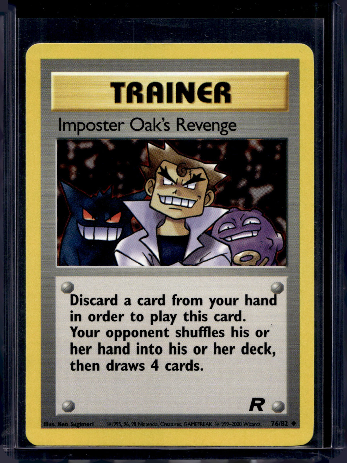 Imposter Oak's Revenge (Team Rocket) 76/82 Raw