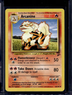 Arcanine (Base Set 2 - Unlimited) 33/130 Raw