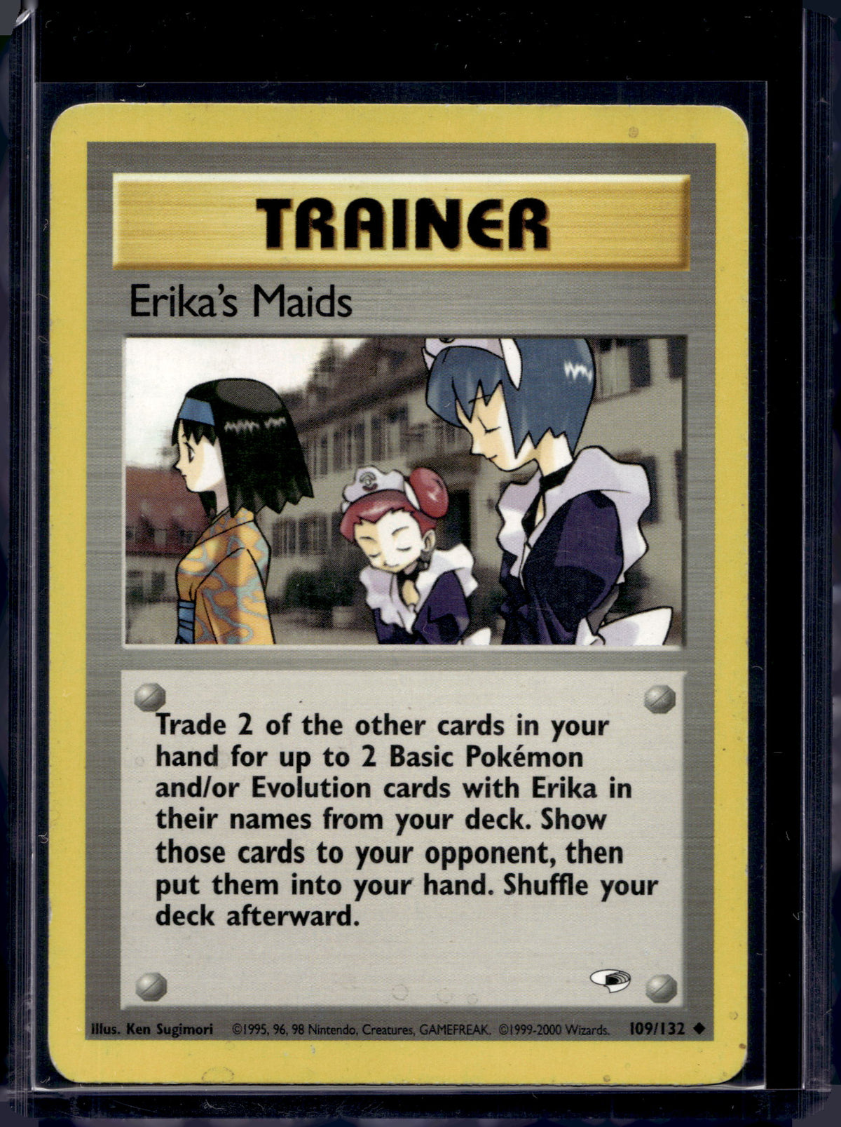 Erika's Maids (Gym Heroes - Unlimited) 109/132 Raw