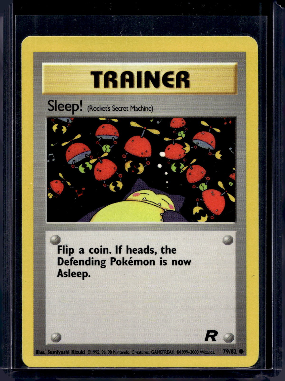 Sleep! (Team Rocket) 79/82 Raw