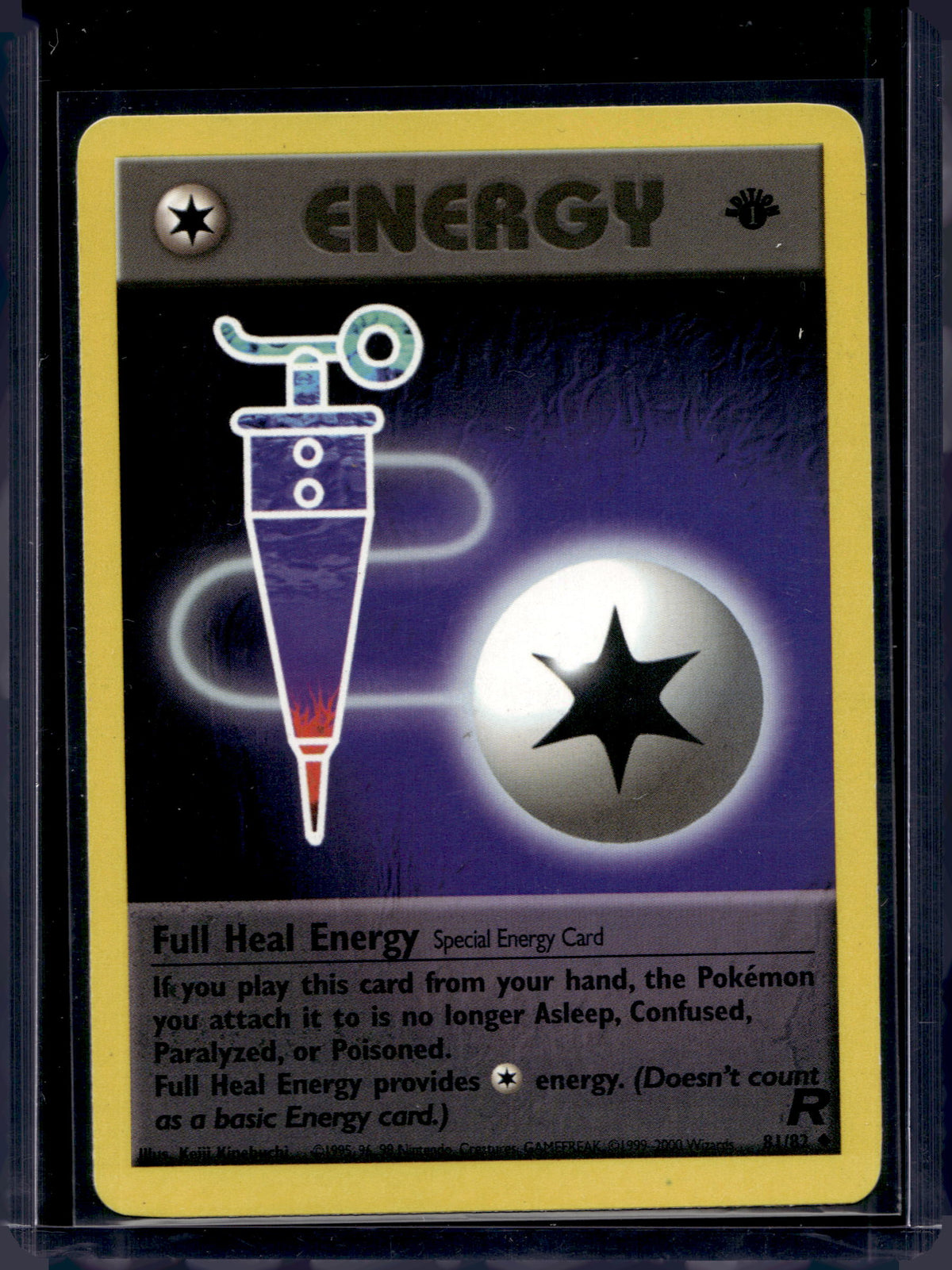 Full Heal Energy (Team Rocket - 1st Edition) 81/82 Raw