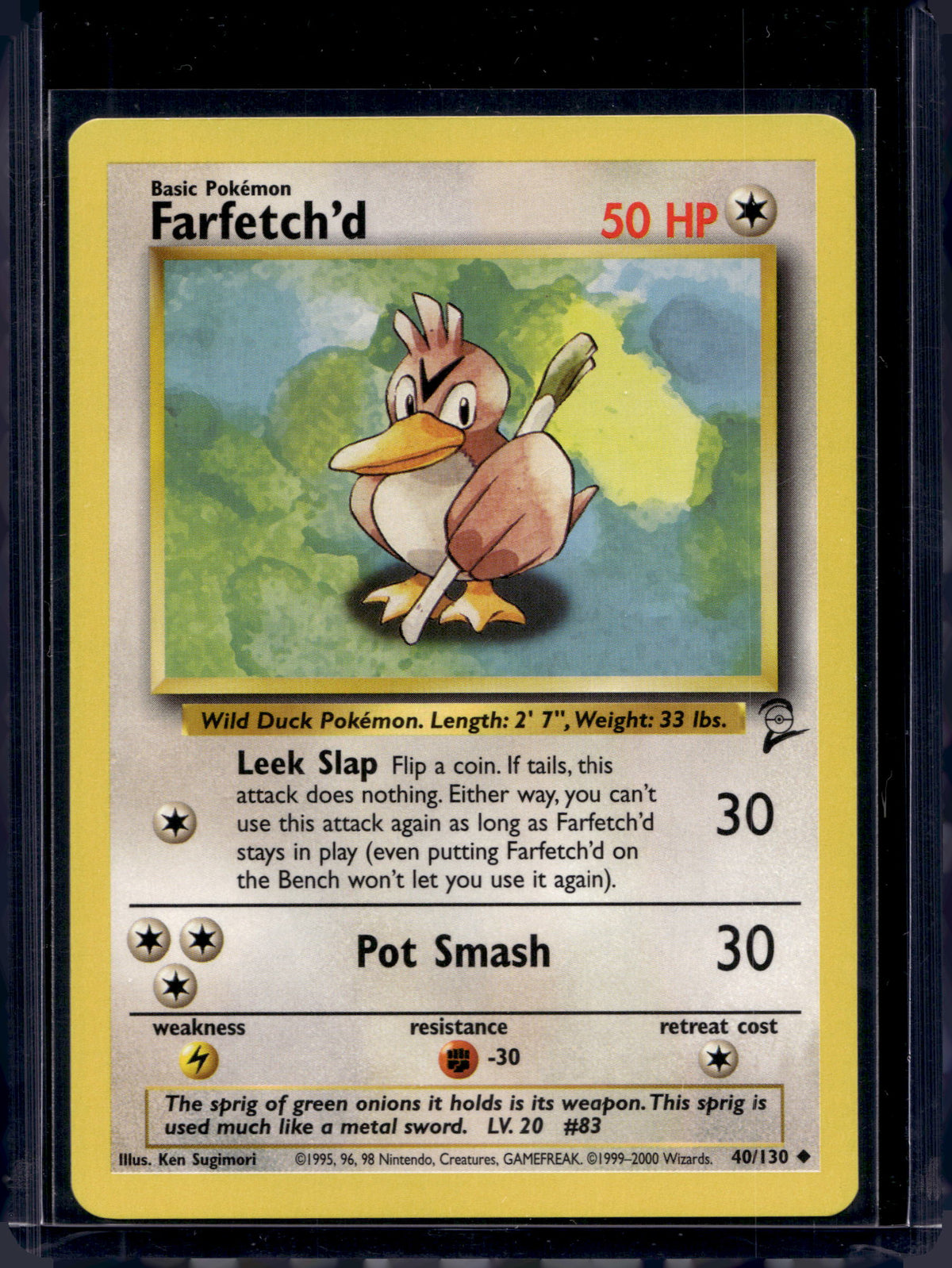 Fafetch'd (Base Set 2 - Unlimited) 40/130 Raw