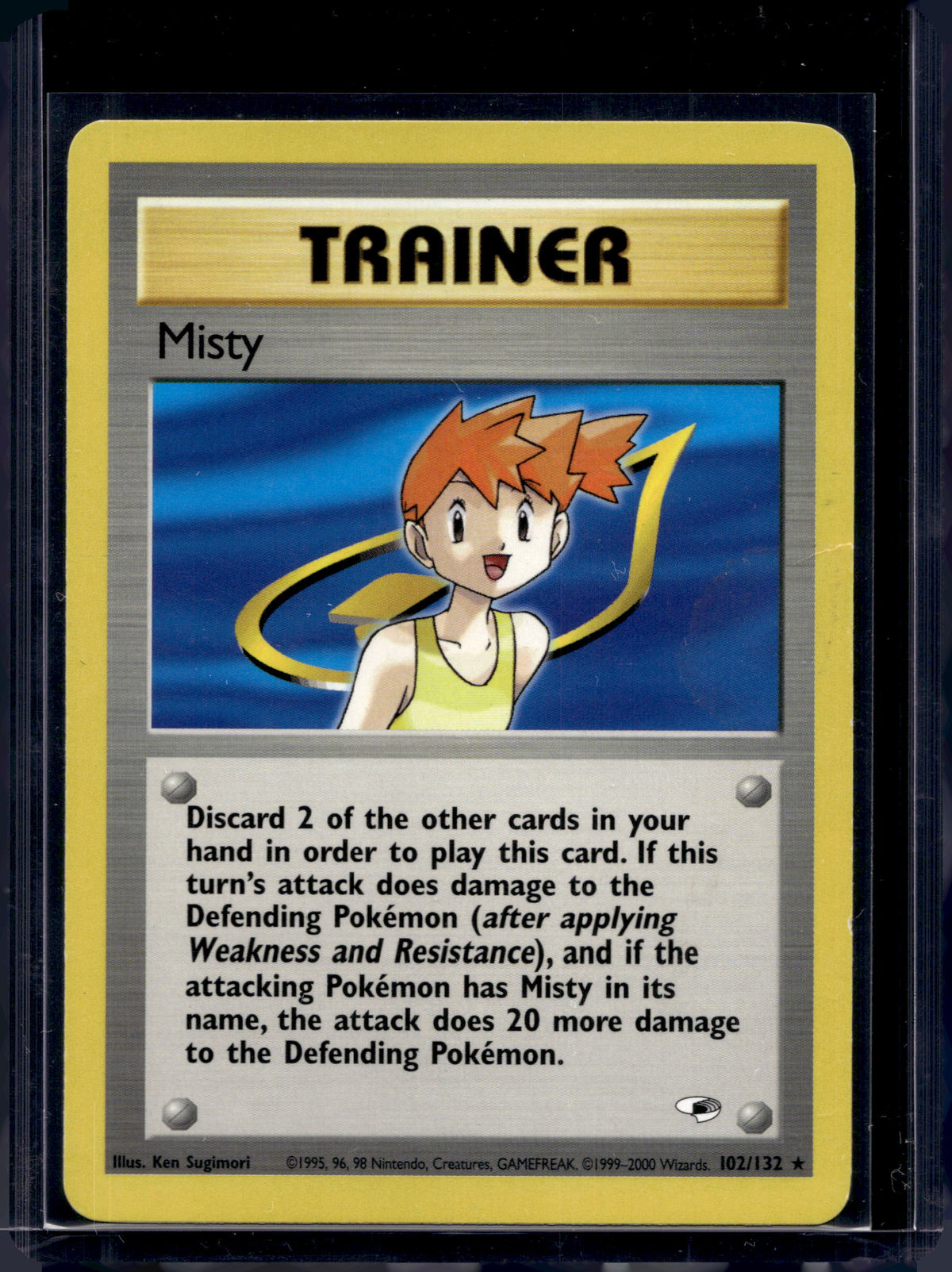 Misty (Gym Heroes - Unlimited) 102/132 Raw