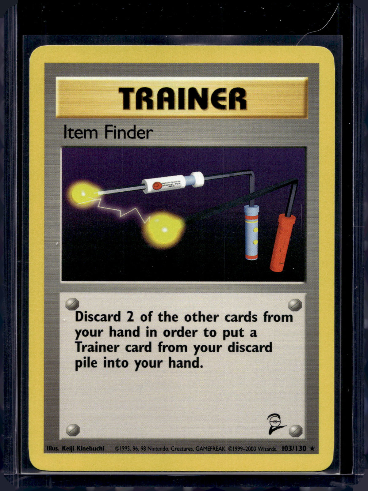 Item Finder (Base Set 2 - Unlimited) 103/130 Raw
