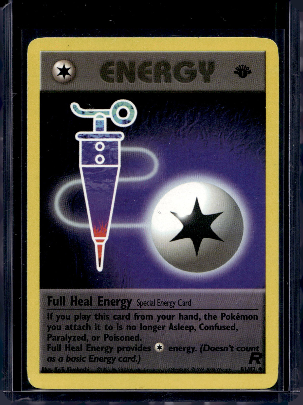Full Heal Energy (Team Rocket - 1st Edition) 81/82 Raw