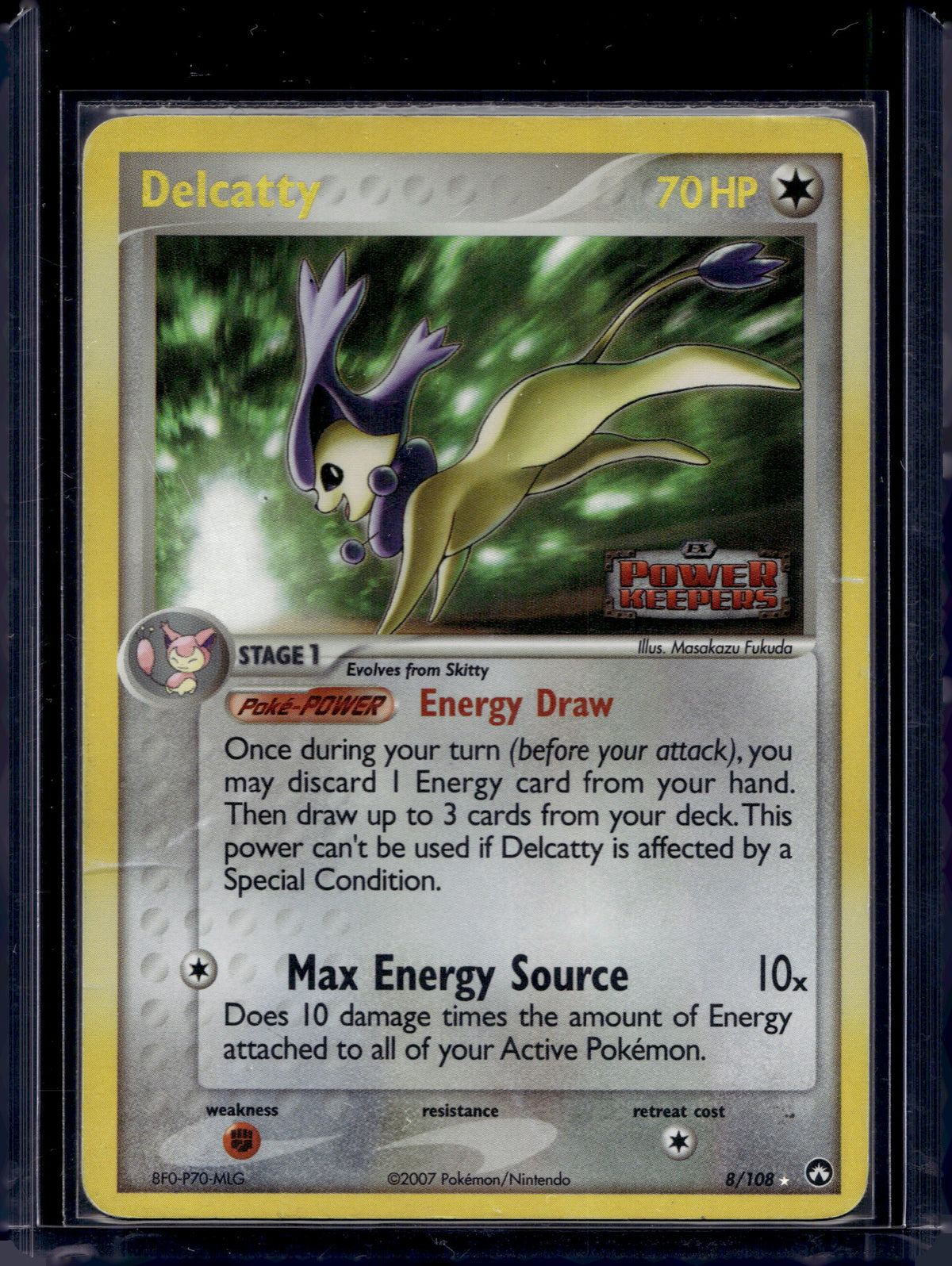Delcatty - Reverse Holofoil - 8/108 Raw