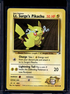 Lt. Surge's Pikachu (Gym Heroes - Unlimited) 81/132 Raw