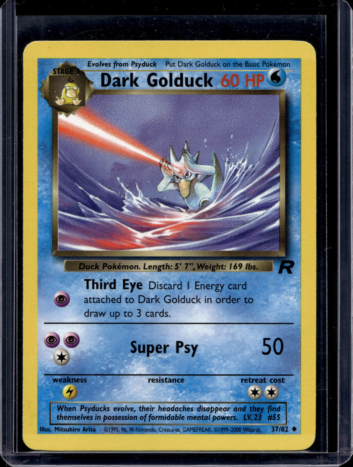 Dark Golduck (Team Rocket) 37/82 Raw