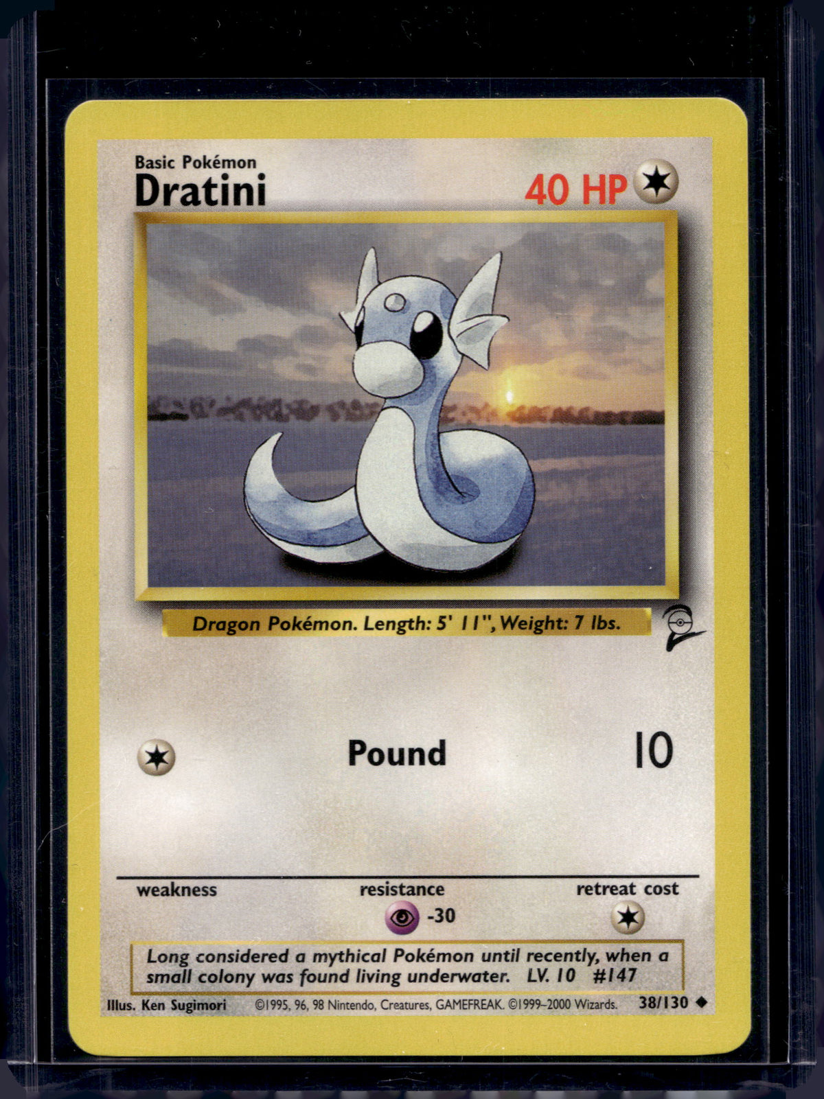 Dratini (Base Set 2 - Unlimited) 38/130 Raw