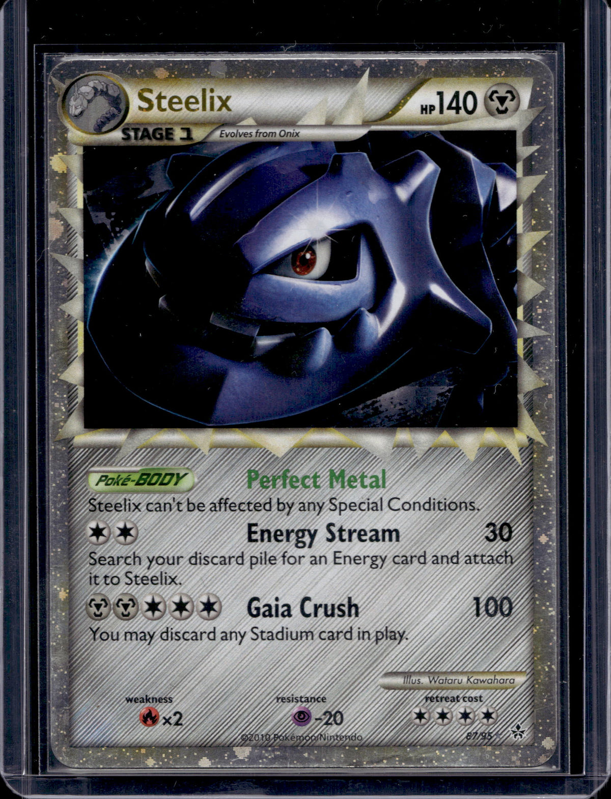 Steelix (Prime) - Holofoil - 87/95 Raw