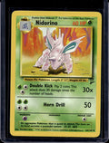 Nidorino (Base Set 2 - Unlimited) 54/130 Raw