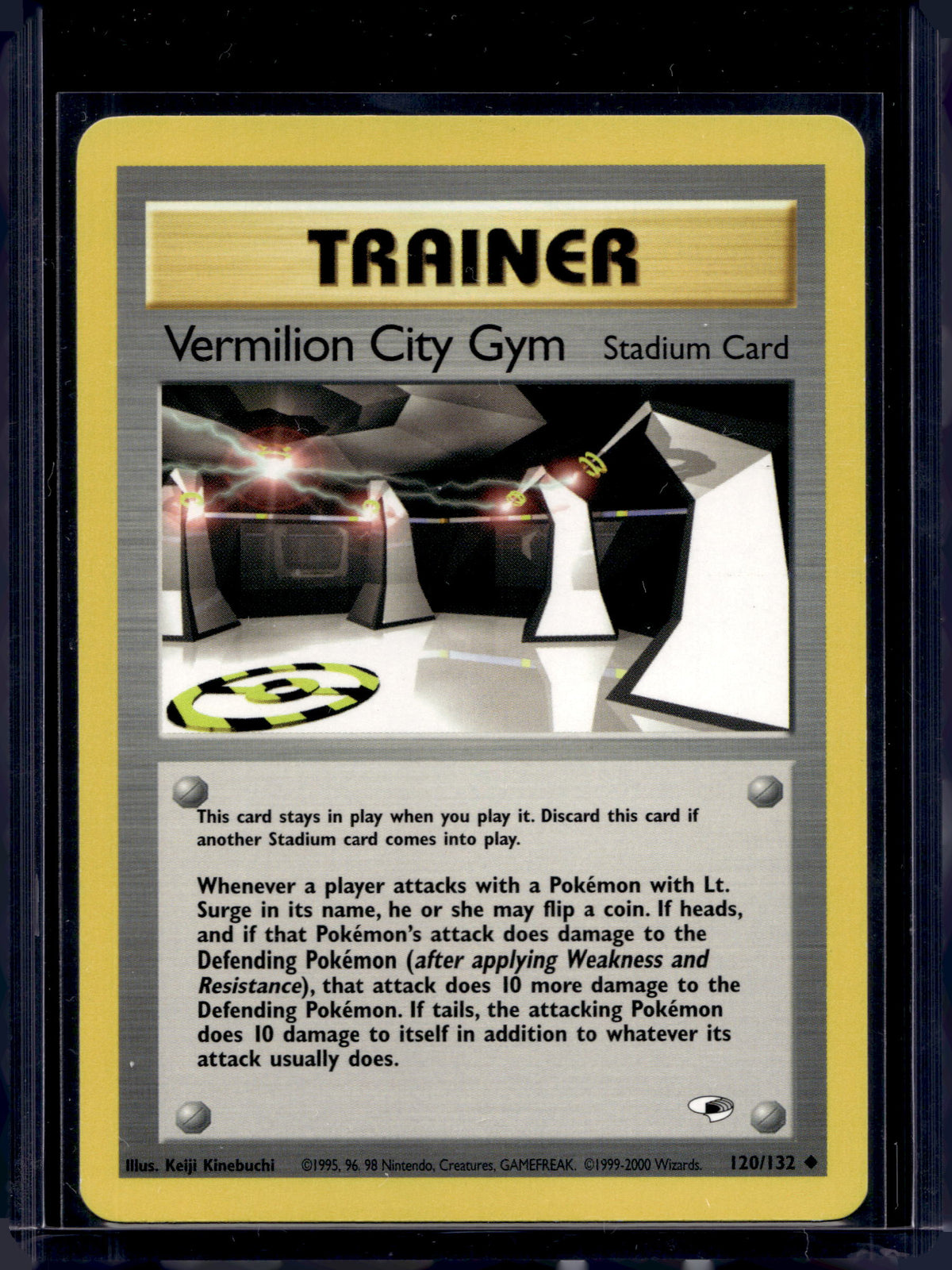 Vermilion City Gym (Gym Heroes - Unlimited) 120/132 Raw