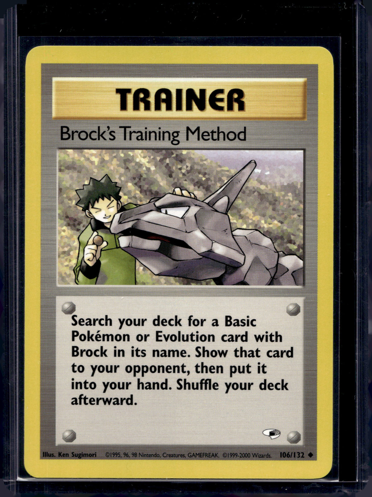 Brock's Training Method (Gym Heroes - Unlimited) 106/132 Raw