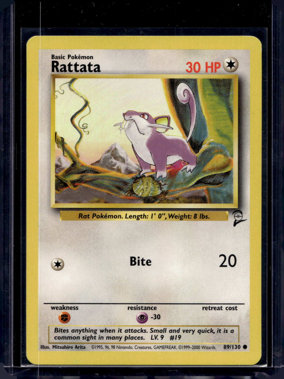 Rattata (Base Set 2 - Unlimited) 89/130 Raw
