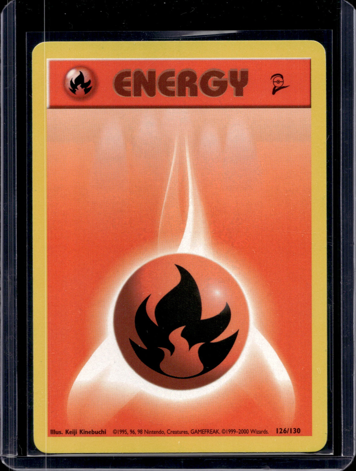 Fire Energy (Base Set 2 - Unlimited) 126/130 Raw