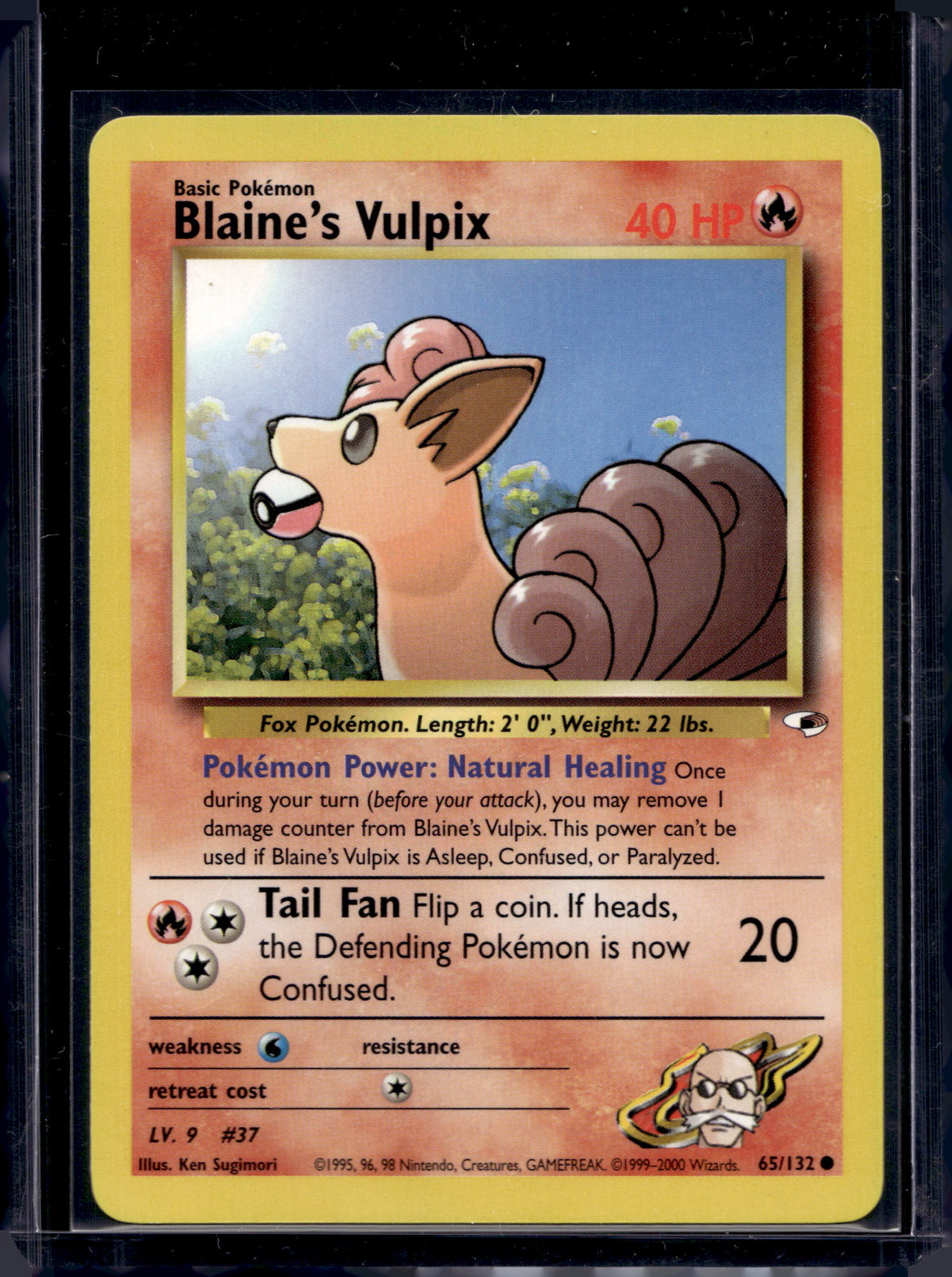 Blaine's Vulpix (Gym Heroes - Unlimited) 65/132 Raw