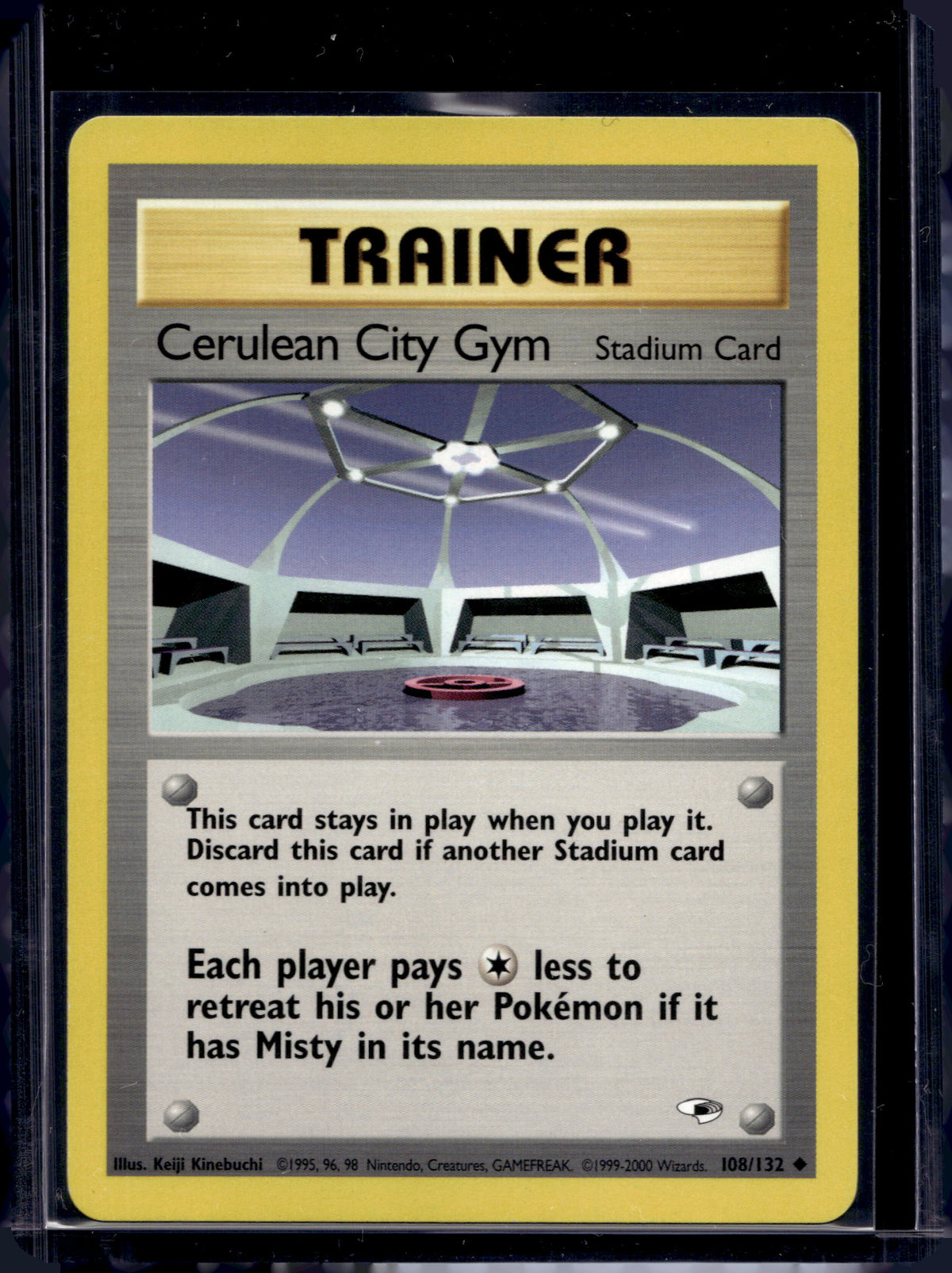 Cerulean City Gym (Gym Heroes - Unlimited) 108/132 Raw