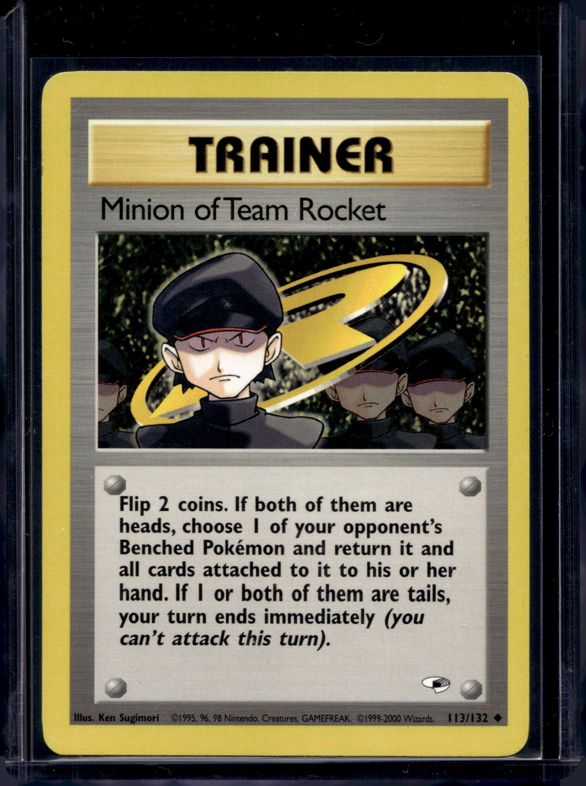 Minion Of Team Rocket (Gym Heroes - Unlimited) 113/132 Raw
