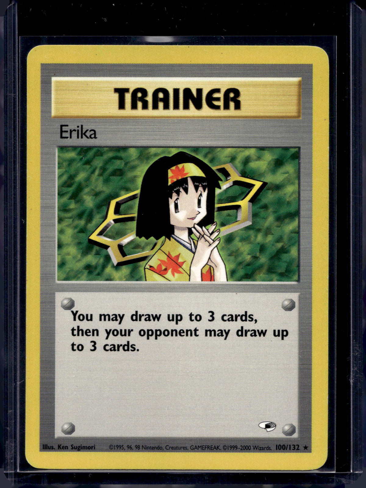 Erika (Gym Heroes - Unlimited) 100/132 Raw