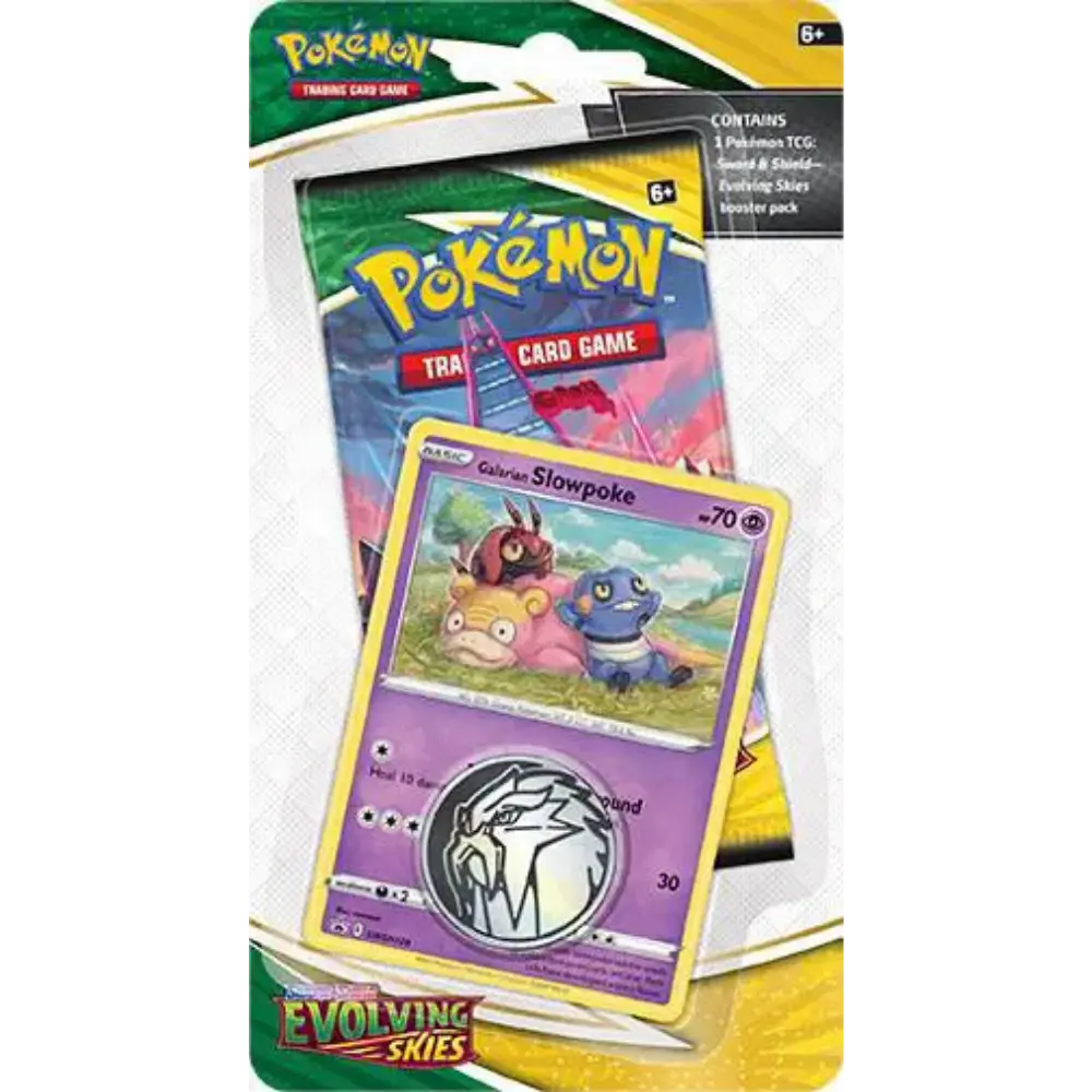 Evolving Skies Single Pack Blister [Galarian Slowpoke] - RookieLegends