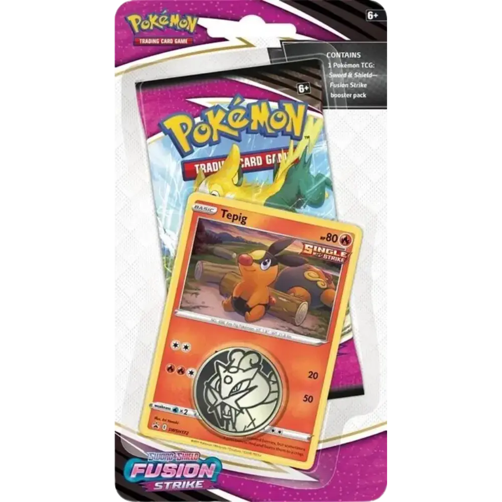 Fusion Strike Single Pack Blister [Tepig] - RookieLegends