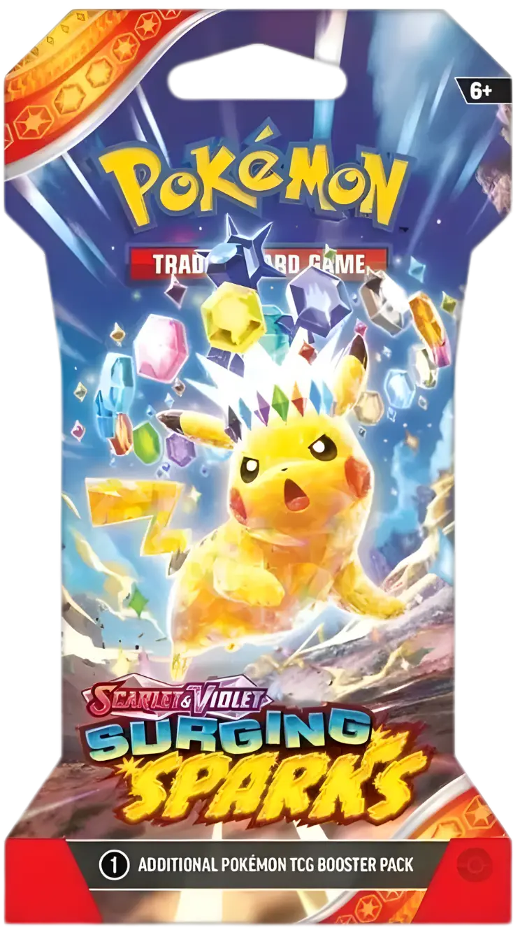 surging sparks sleeved booster box Surging Sparks Sleeved Booster Pack