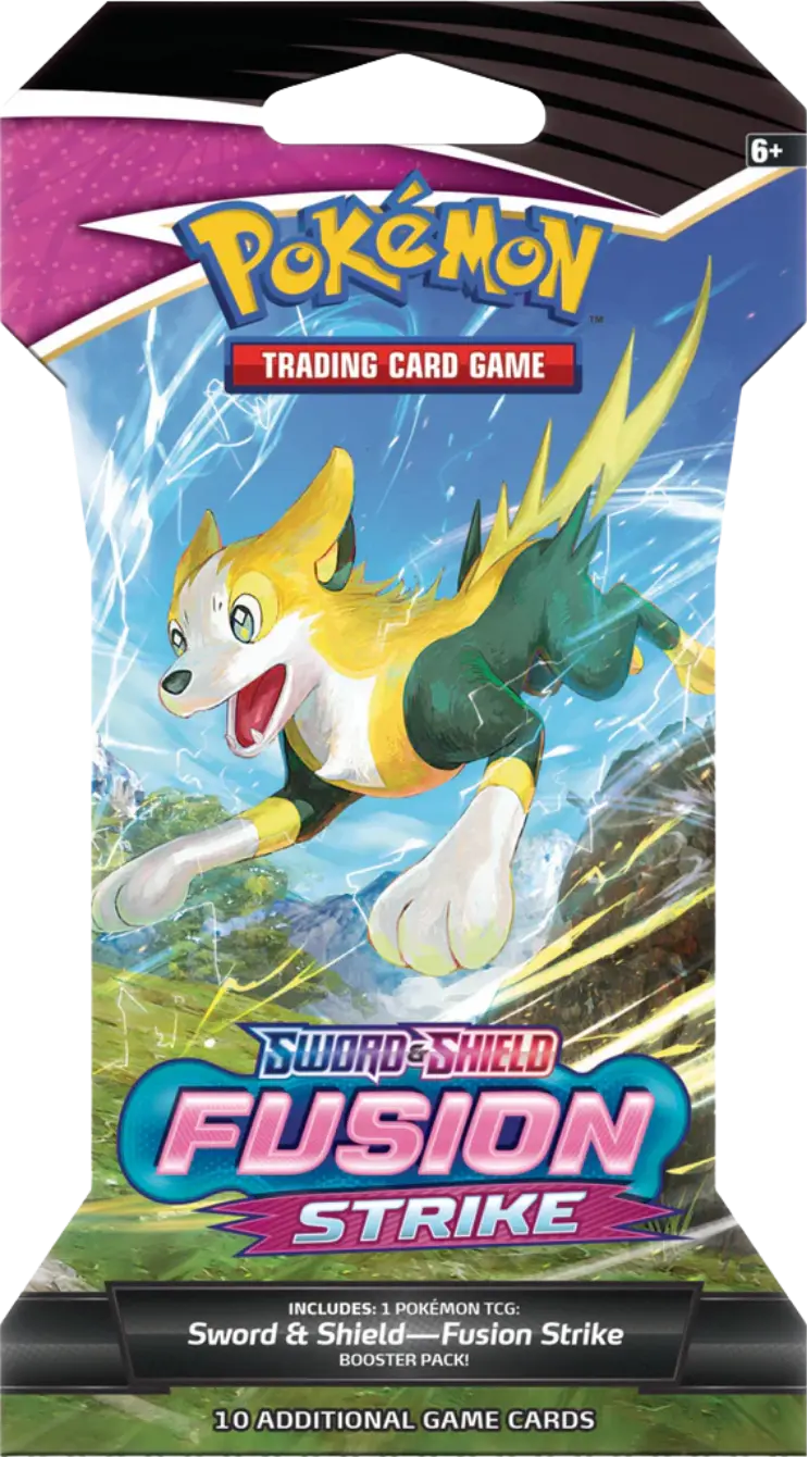fusion strike booster display box Fusion Strike Sleeved Booster Pack