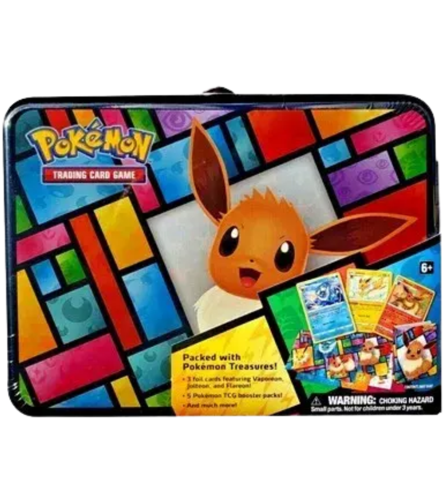 Eevee Pokemon Treasure Chest Tin - RookieLegends