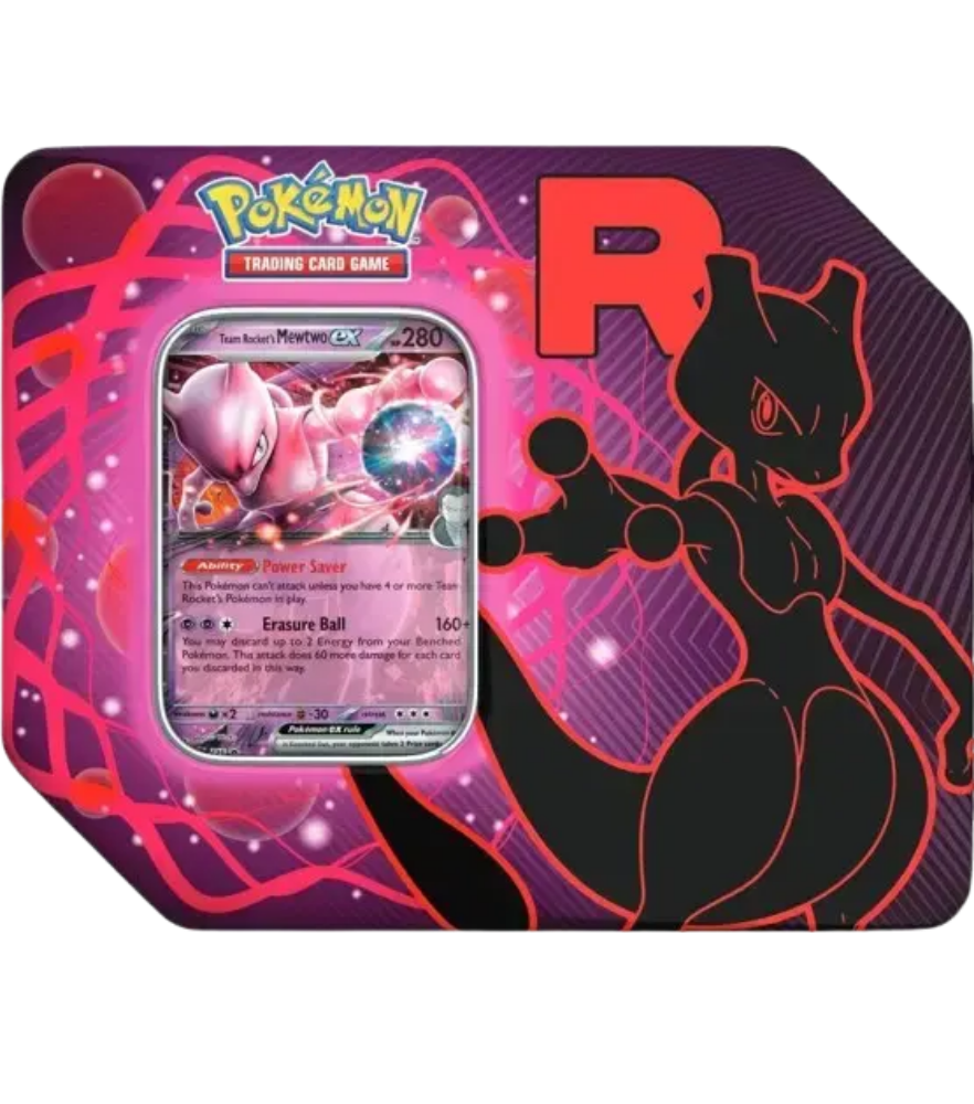 Team Rocket Tin [Team Rocket's Mewtwo ex] RookieLegends