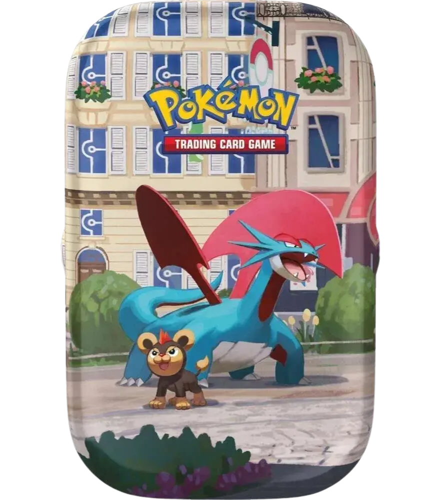 Lumiose City Mini Tin [Salamence & Litleo] - RookieLegends