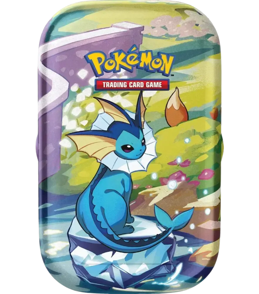 Prismatic Evolutions Mini Tin [Vaporeon] RookieLegends