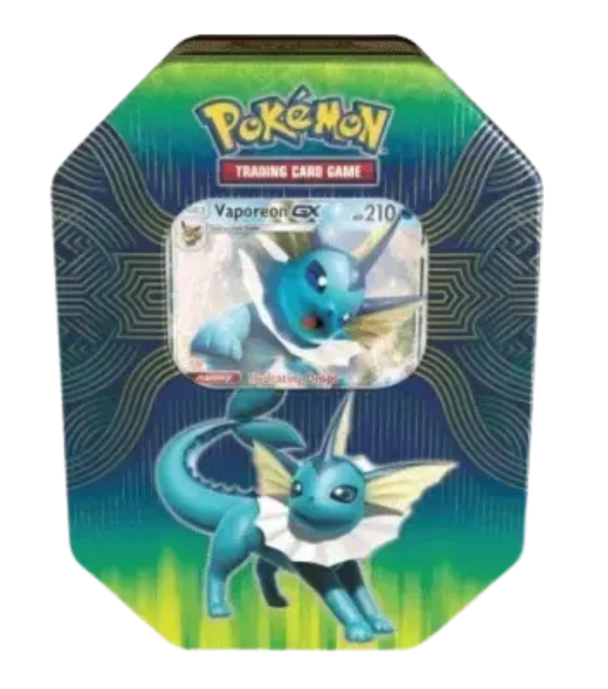Elemental Power Tin [Vaporeon GX] RookieLegends