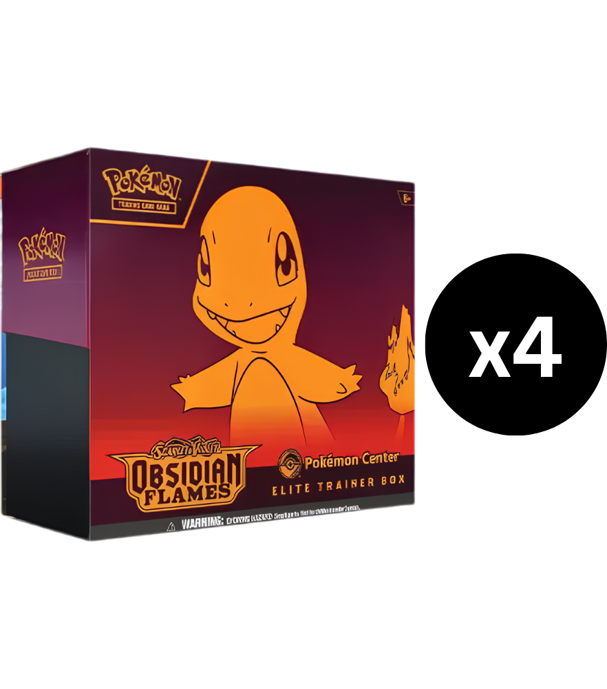 Obsidian Flames Pokemon Center Elite Trainer Box Case (Exclusive) - RookieLegends