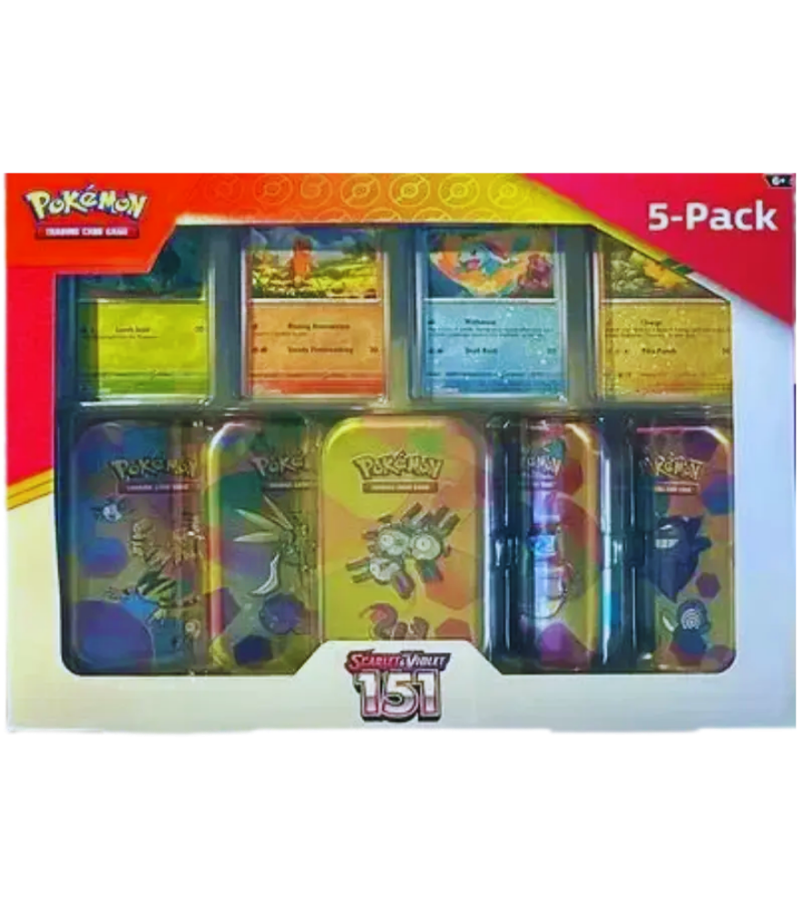 Costco Pokemon Scarlet & Violet 151 Mini Tin 5-pack (Magneton) RookieLegends