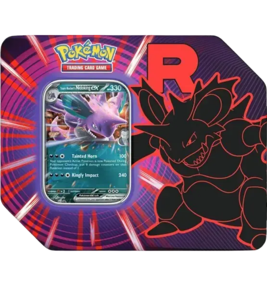Team Rocket Tin [Team Rocket's Nidoking ex] RookieLegends
