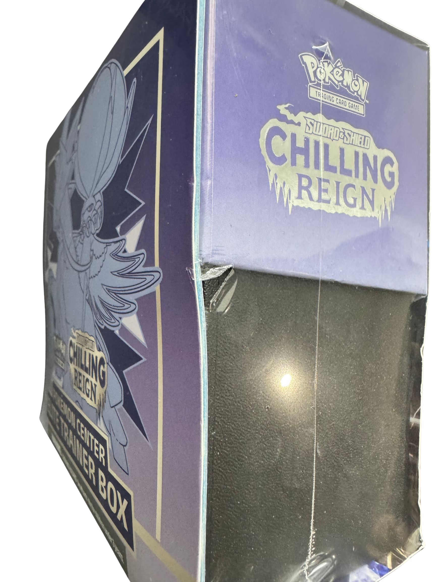 Chilling Reign Pokemon Center Elite Trainer Box [Shadow Rider Calyrex] (Exclusive) [Damaged SD1]