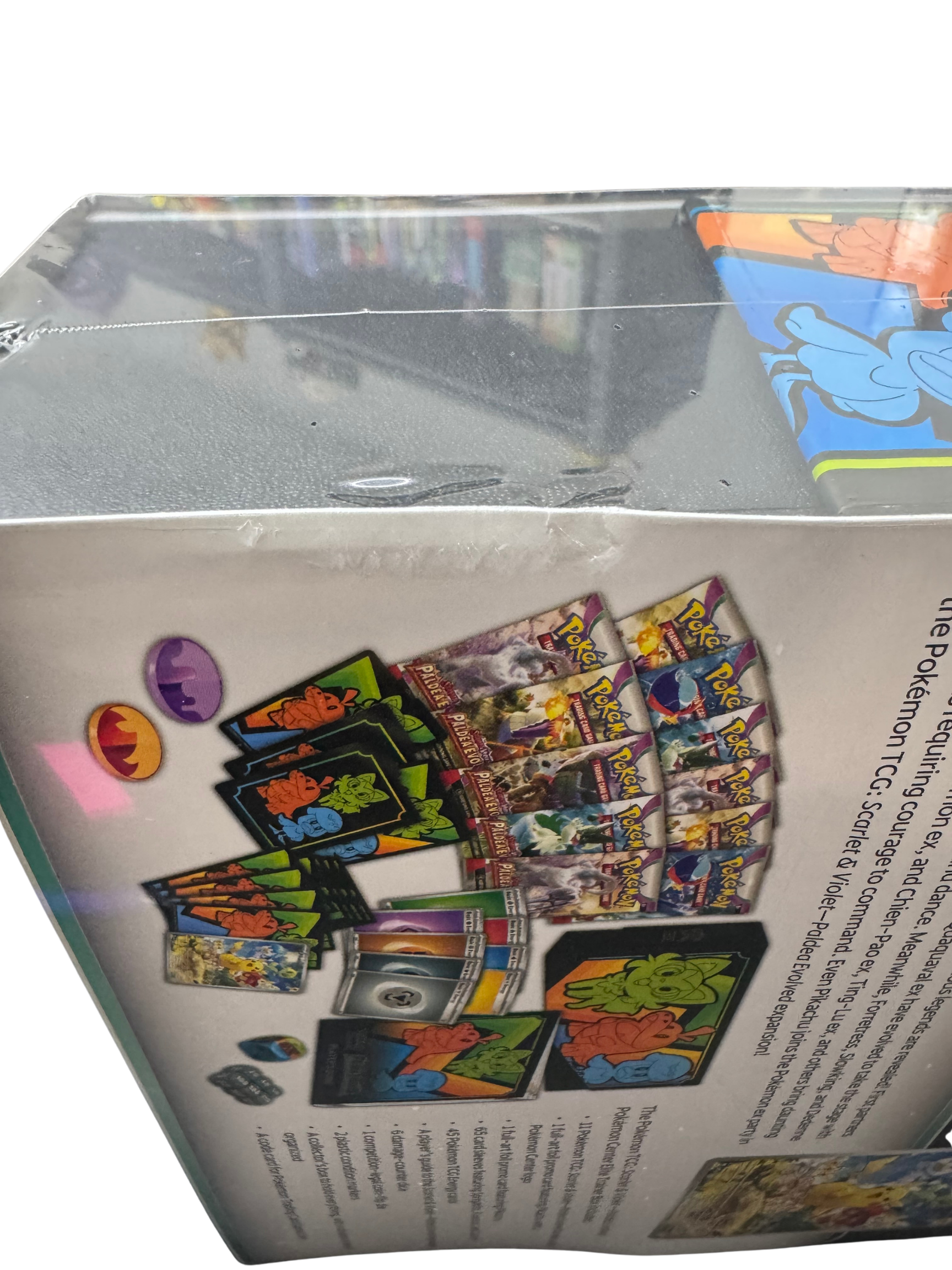 Paldea Evolved Pokemon Center Elite Trainer Box (Exclusive) [Damaged BD1]