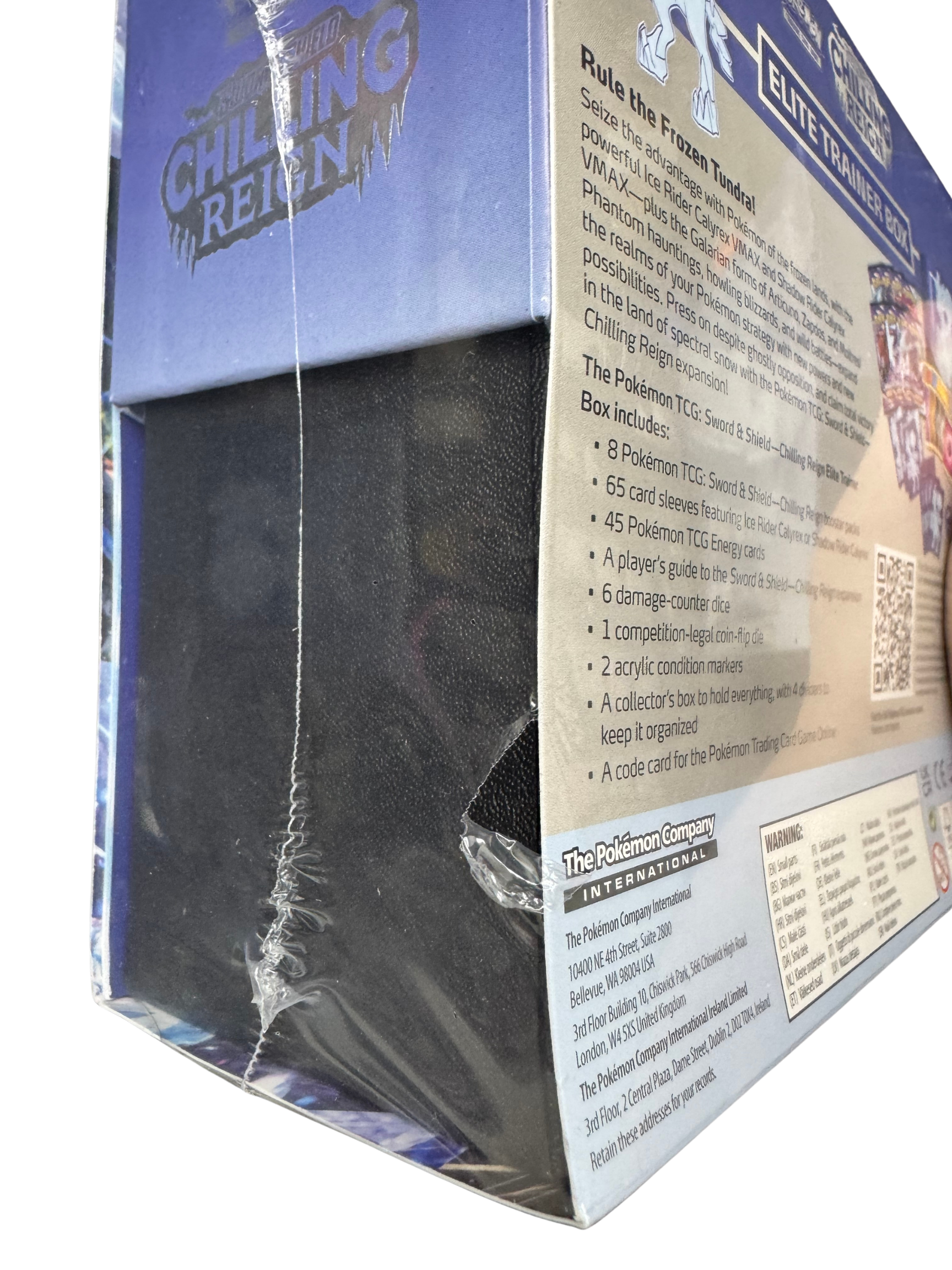 Chilling Reign Elite Trainer Box [Ice Rider Calyrex] [Damaged SD4]