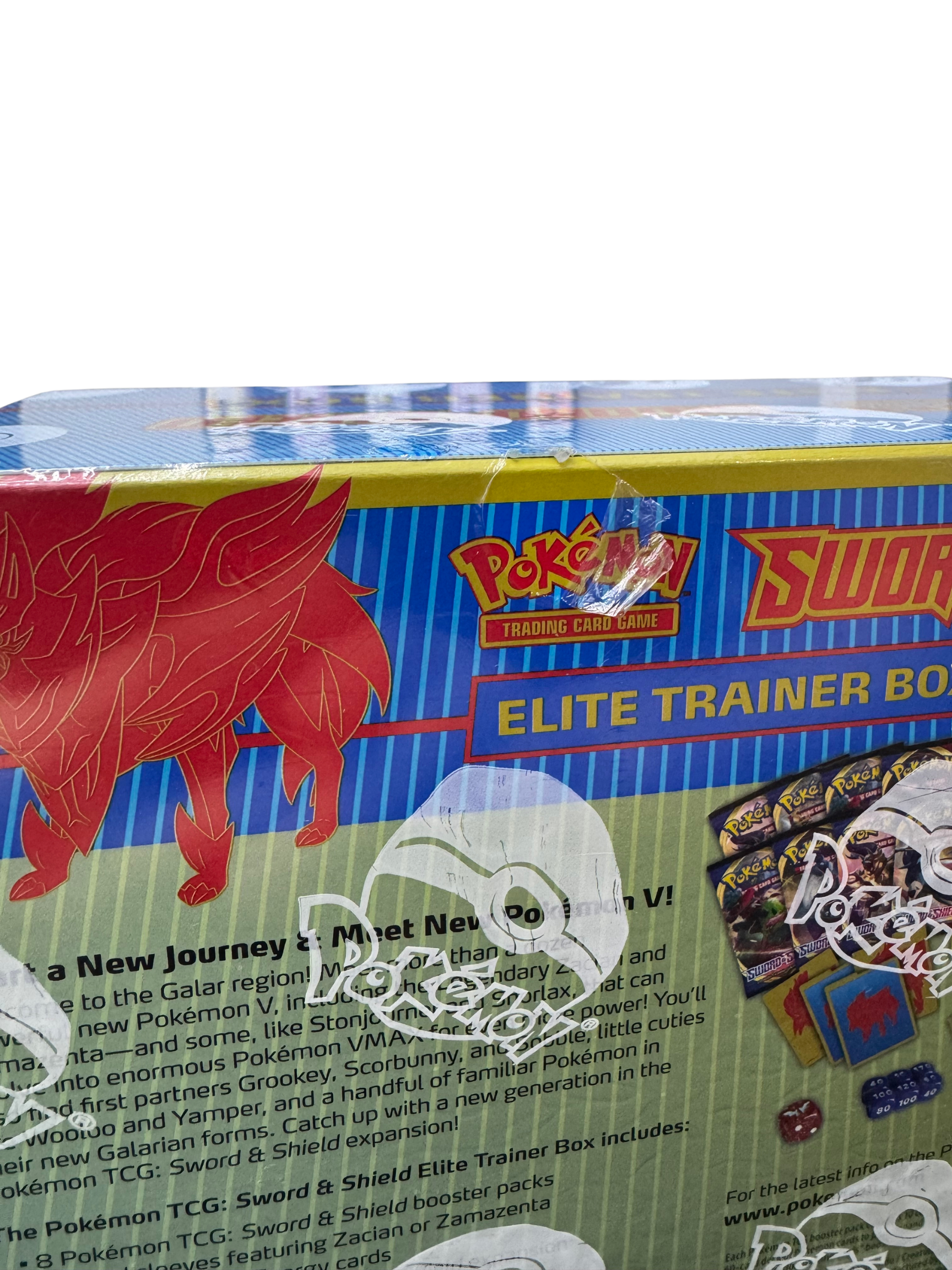 Sword & Shield Elite Trainer Box [Zamazenta] [Damaged SD1]