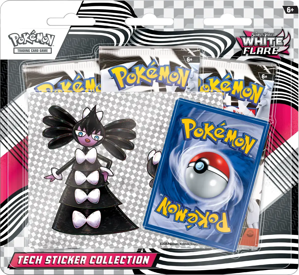 White Flare Tech Sticker Collection - RookieLegends