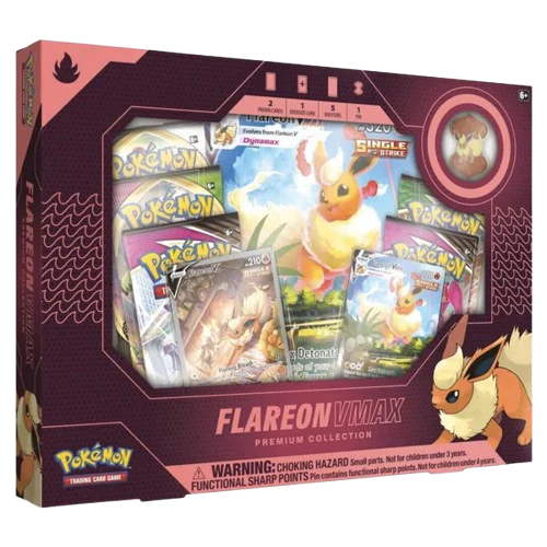 Flareon Vmax Premium Small Collection Box