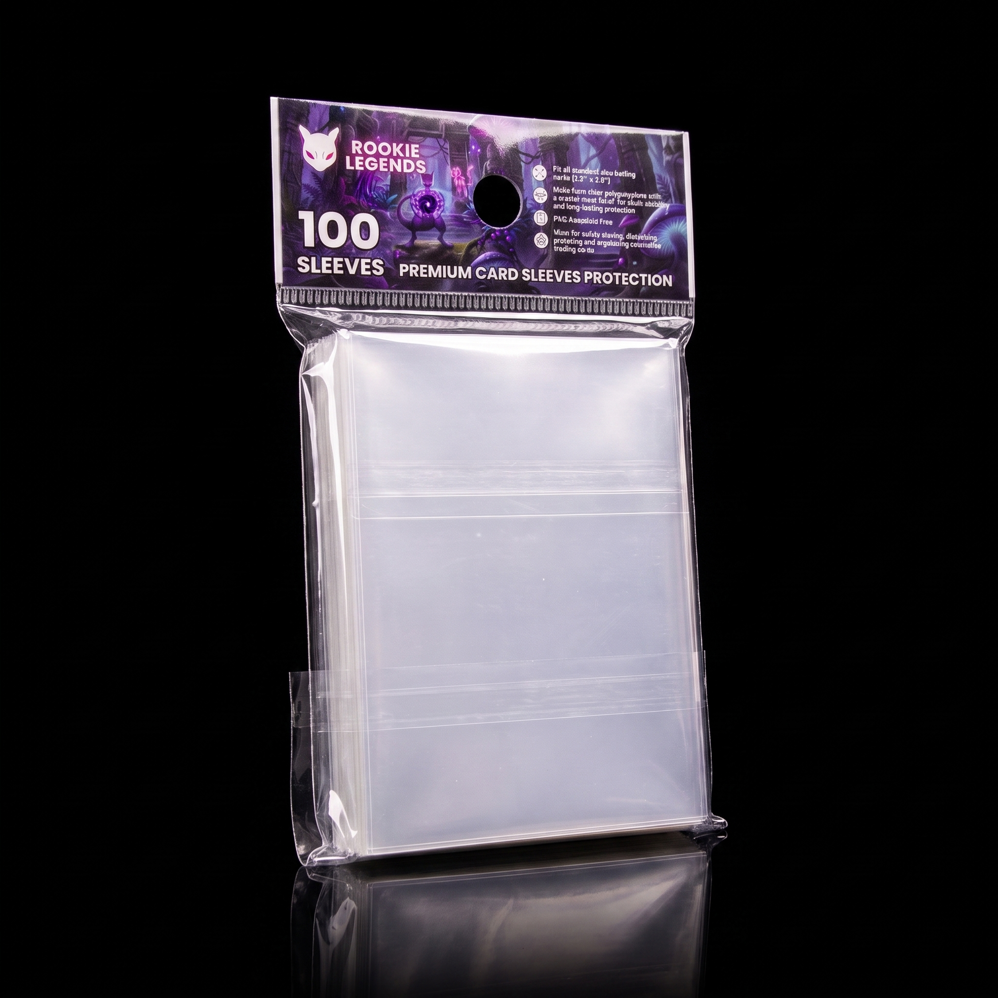 Premium Card Sleeve ( Pack Of 100 ) RookieLegends