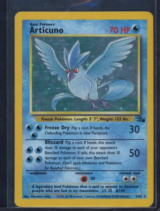 Articuno 2/62 Raw