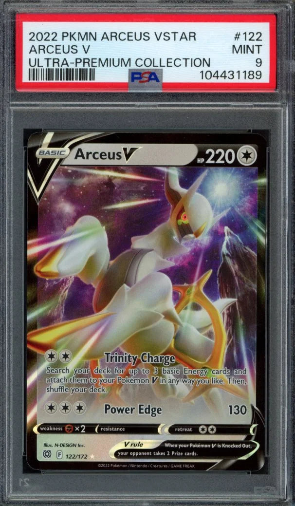 Arceus V 122/172 PSA 9