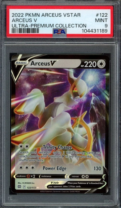 Arceus V 122/172 PSA 9